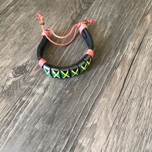 Jamaican cuff bracelet